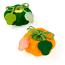 季節の提案商品「季節の香り袋　かぼちゃ」