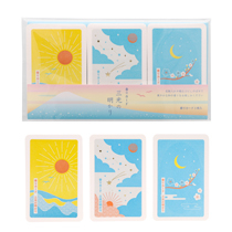 新商品「三光の明かり　香りカード3枚入」