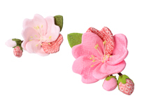 季節の提案商品「季節の香り袋　桜（白／ピンク）」