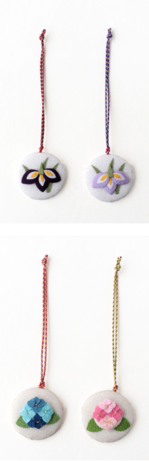 限定商品「香りの根付 あやめ/紫陽花」